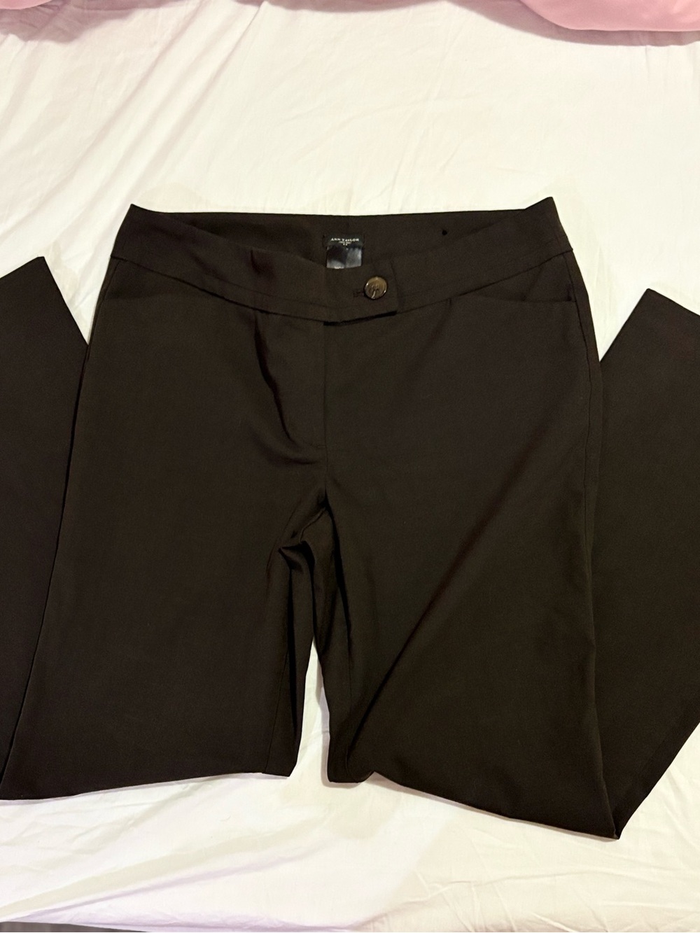 Ann Taylor Dark Brown Wide Leg Pants